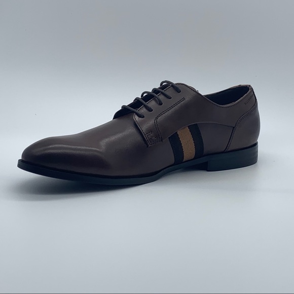 Steve Madden Round Toe Lace Leather Derby Shoe - Picture 4 of 8